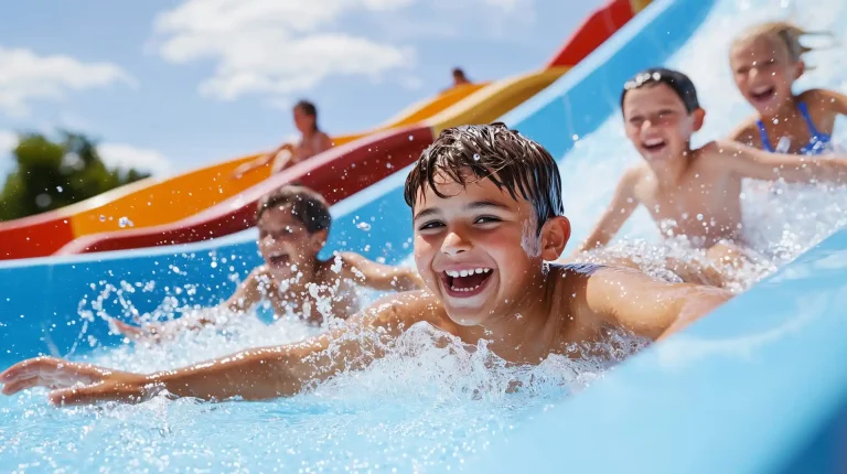 Parc aquatique dans les Landes avec toboggans et piscines pour toute la famille